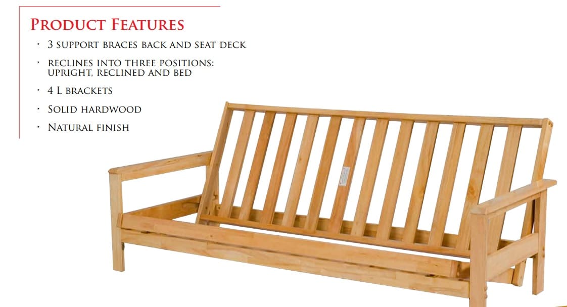 Gold Bond Futon Frames The BedWorks Of Maine Best Mattress Prices