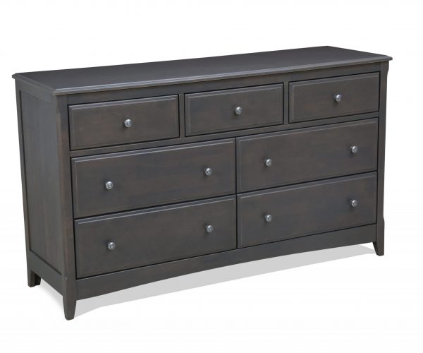 Spices Secrets2 7 Drawer Dresser Stonewash Metal Knobs